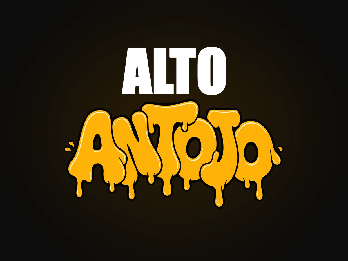Logotipo ilustrado de Alto Antojo